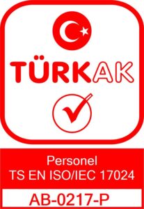 TÜRKAK Akreditasyonu — Personel Belgelendirme, TS EN ISO/IEC 17024, AB-0217-P
